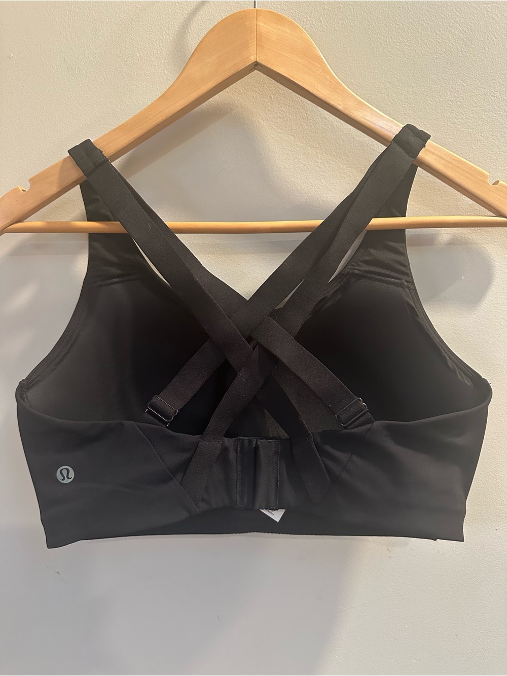 lululemon athletica Black Crossback Sports Bra